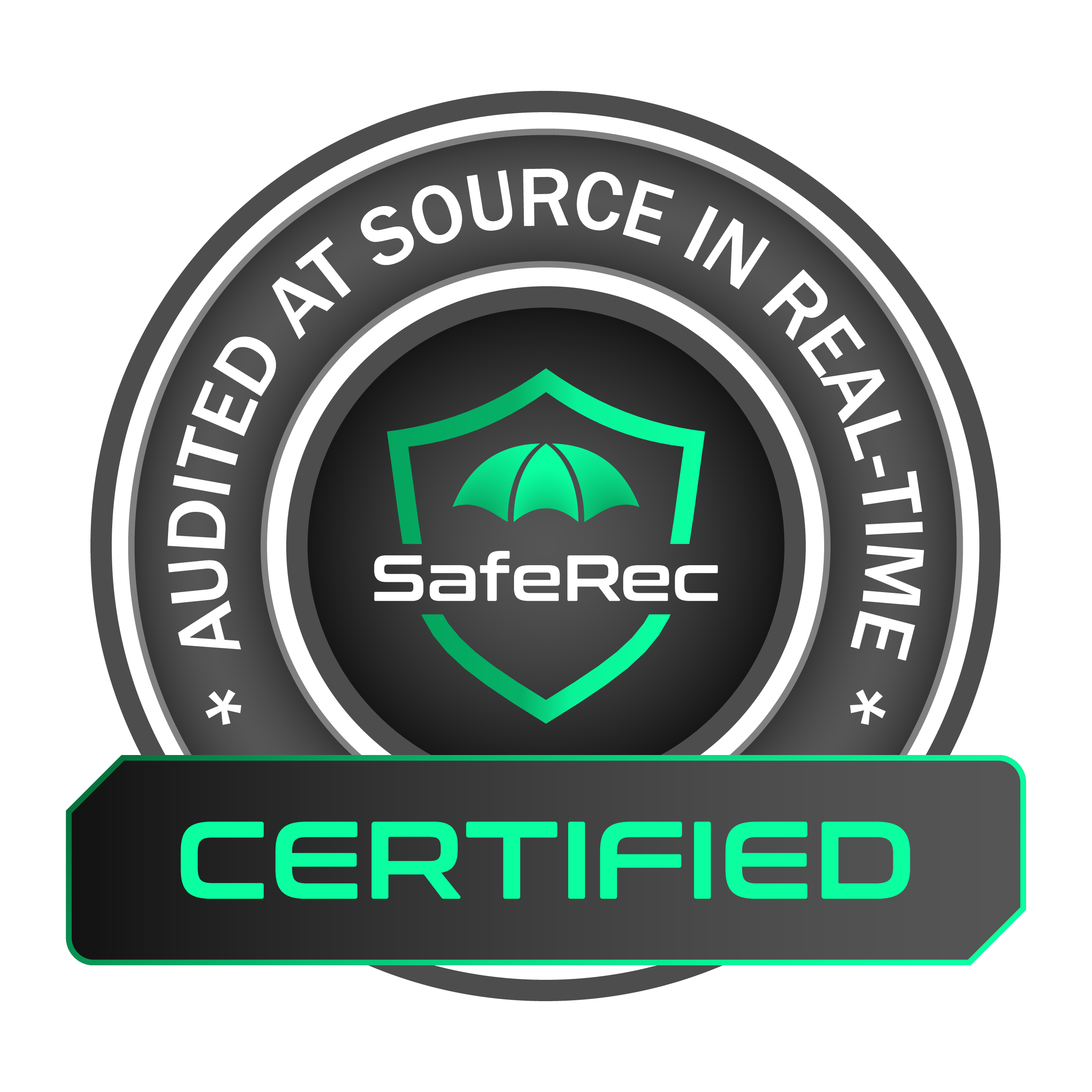 SafeRec Umbrella Company Logo